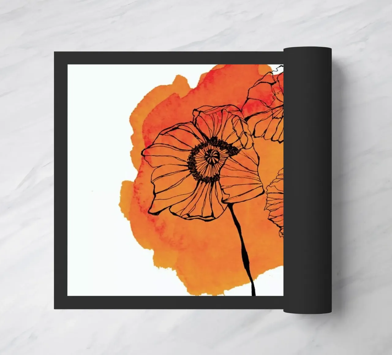 Poppies zerbino da Morgan Kendall