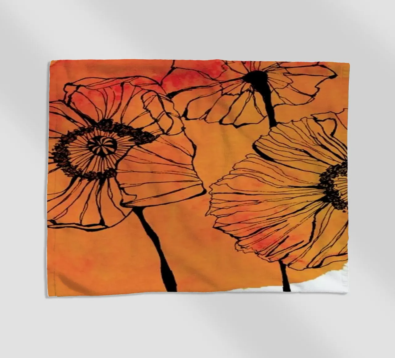 Poppies telo mare da Morgan Kendall