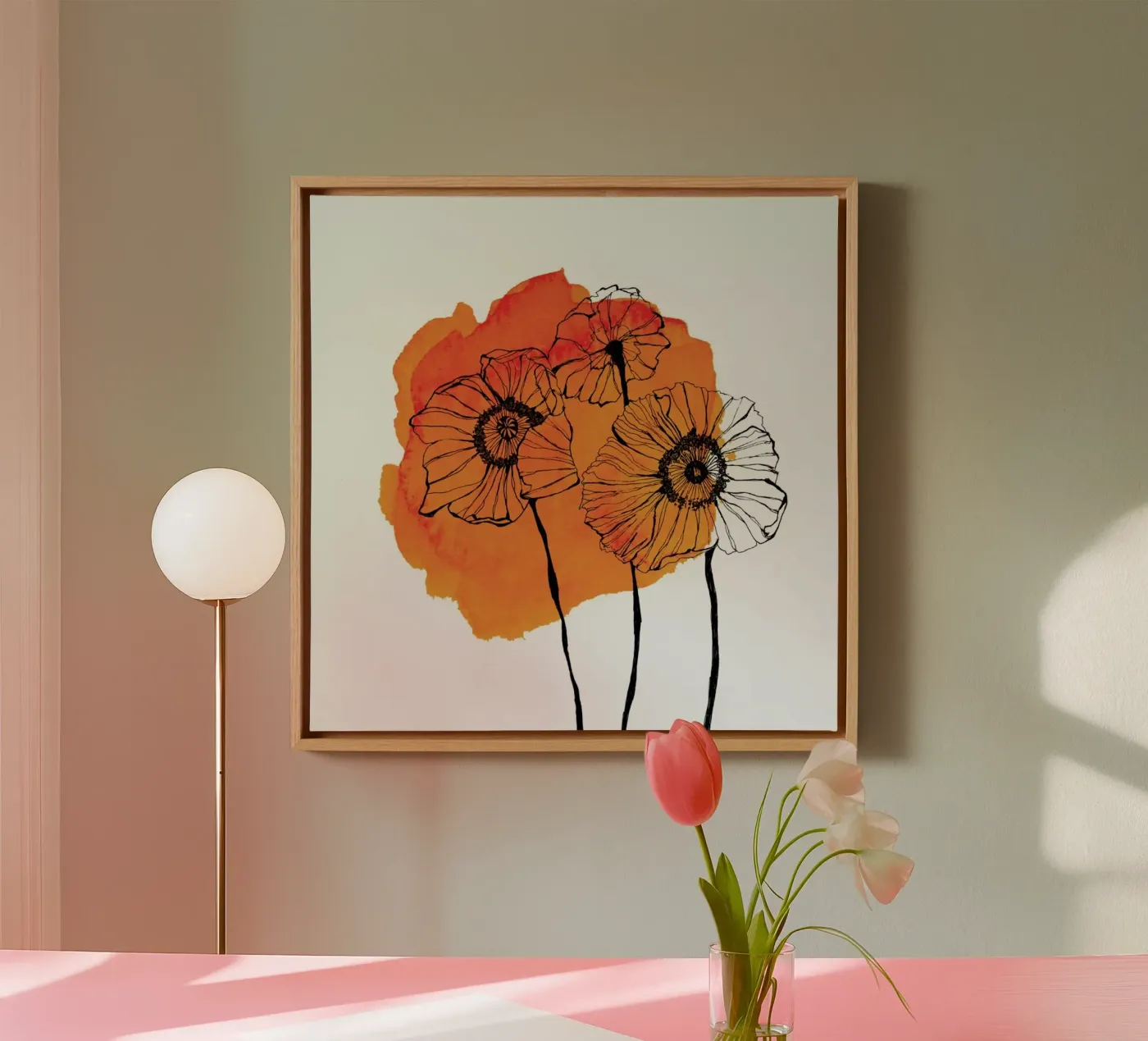 Poppies tela da Morgan Kendall