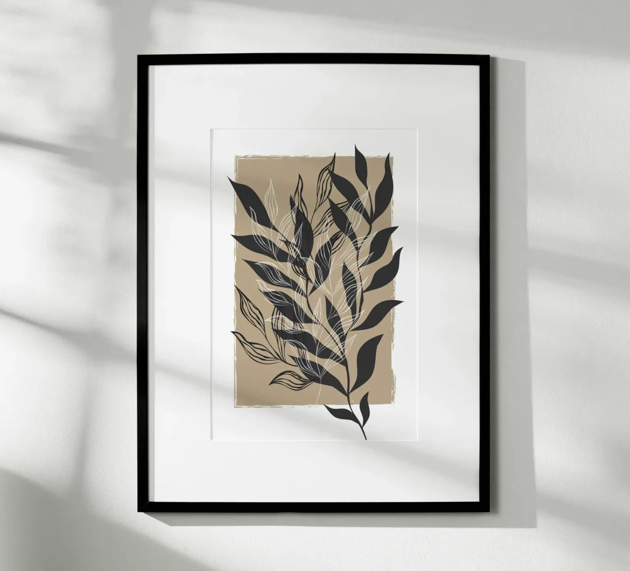 Nordic Seaweed Plant hahnemühle by Martina