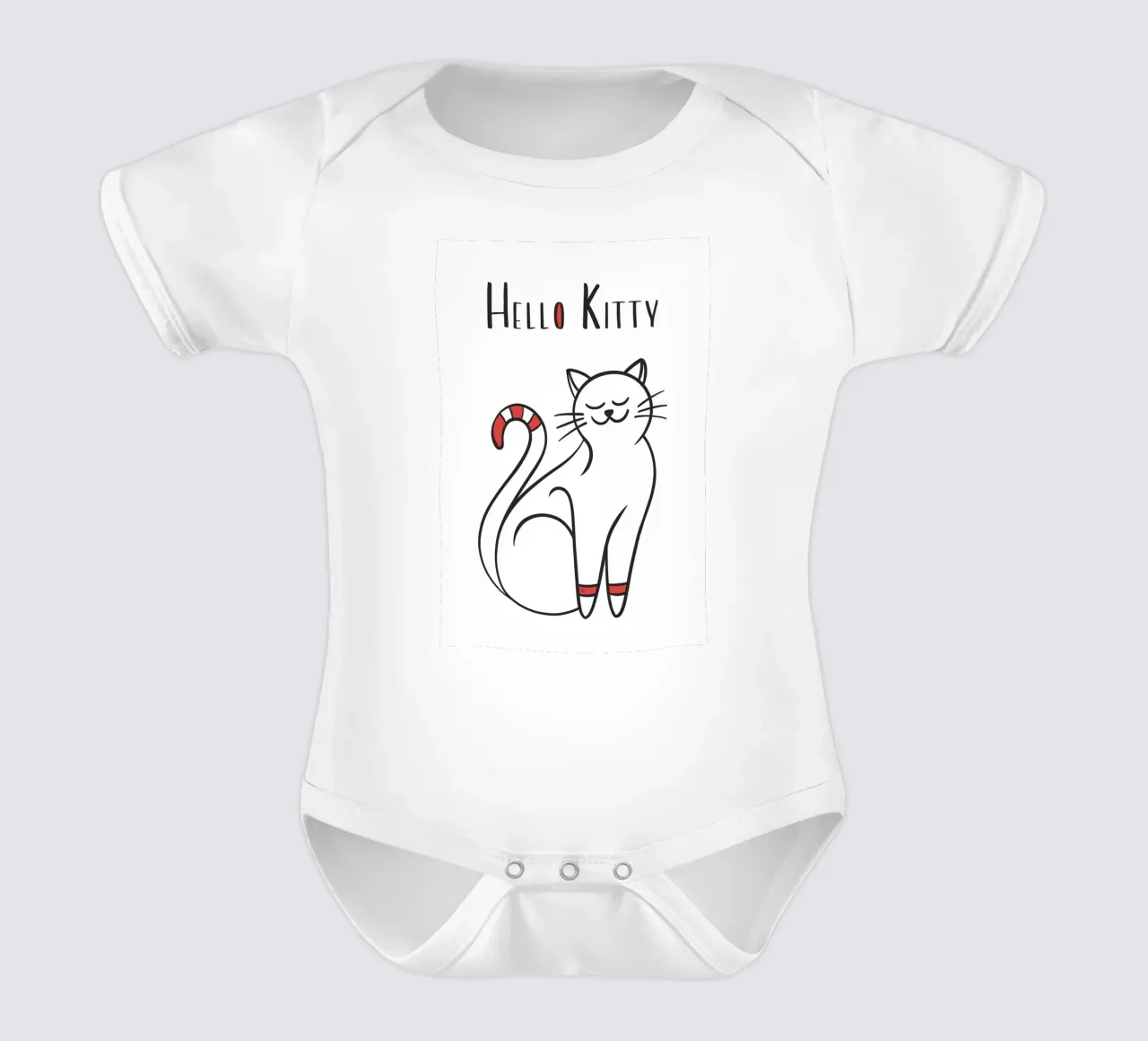 Hello Kitty Cute Cat short-sleeve baby romper by Martina