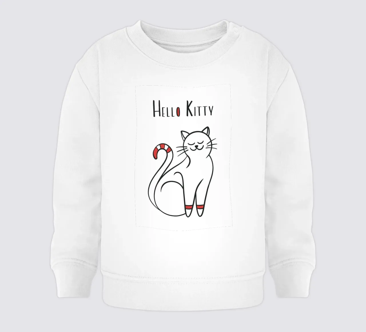 Gatto carino di Hello Kitty felpa neonato da Martina