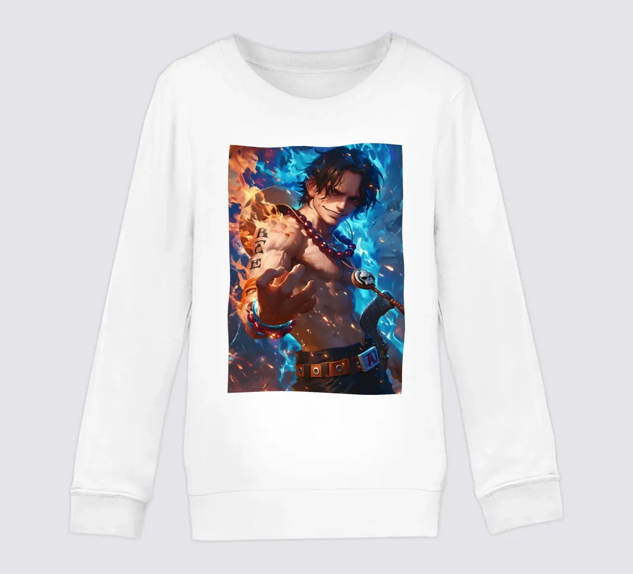 Ace One piece kids sweatshirt by CreativeStudio