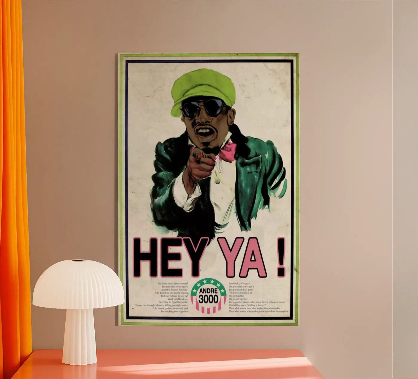 Hey Ya! #2 plexiglas de Ads Libitum