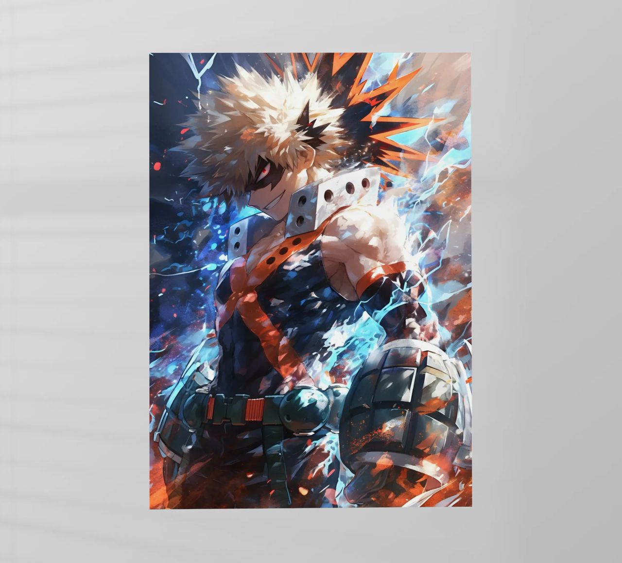 Bakugo My Hero Academia pellicola backlit da CreativeStudio