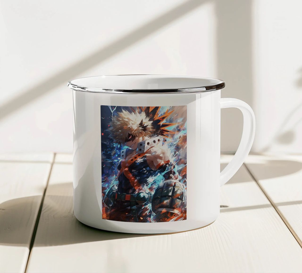 Bakugo My Hero Academia tazza in smalto da CreativeStudio