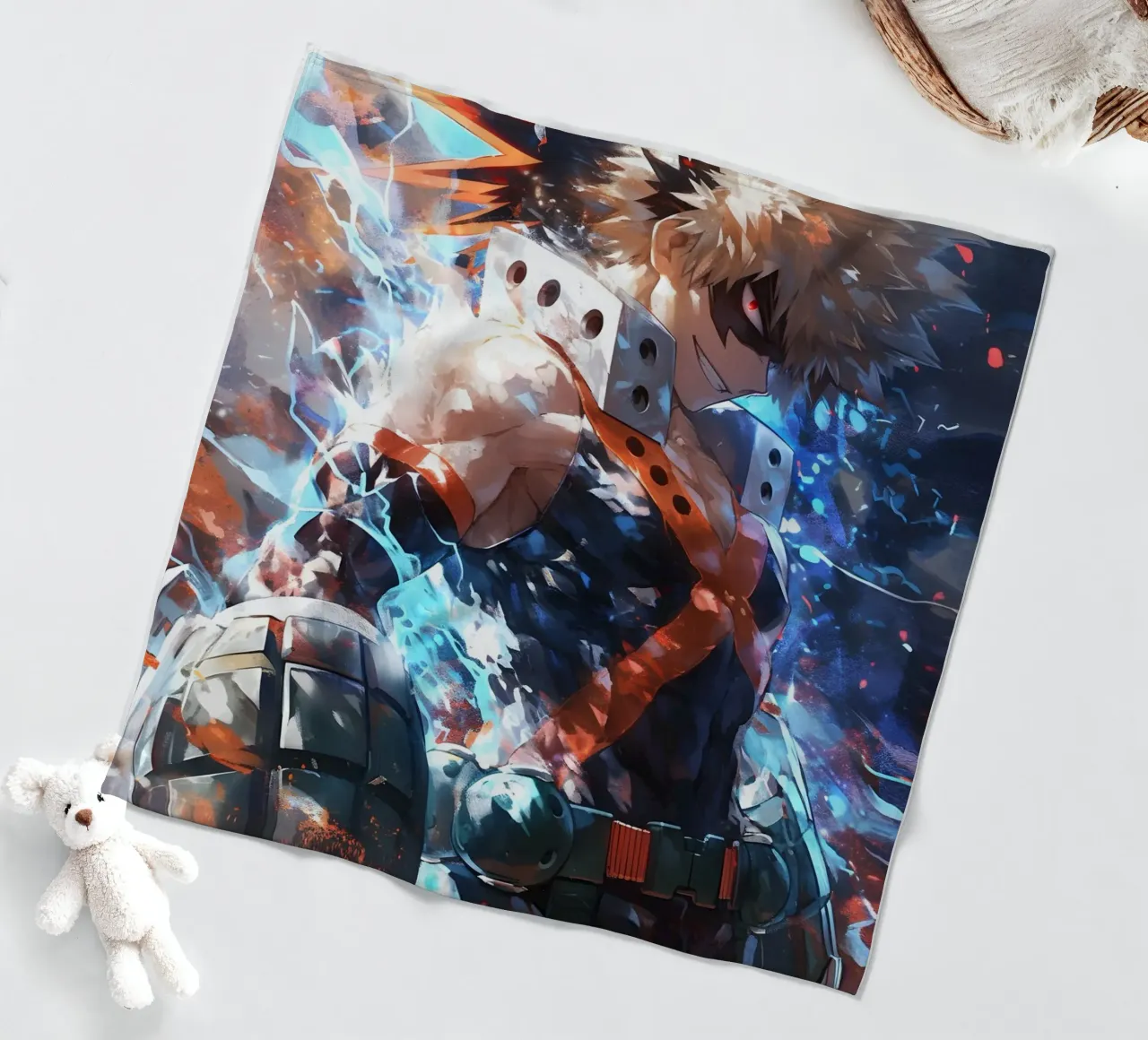 Bakugo My Hero Academia coperta in pile da CreativeStudio