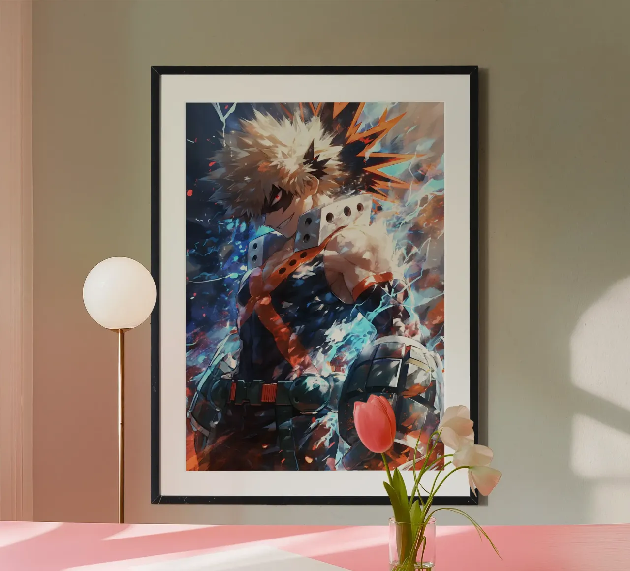 Bakugo My Hero Academia poster by CreativeStudio