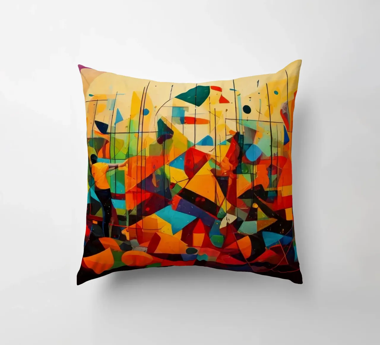 Abstract Geometric 003 cuscino da Art Unleashed