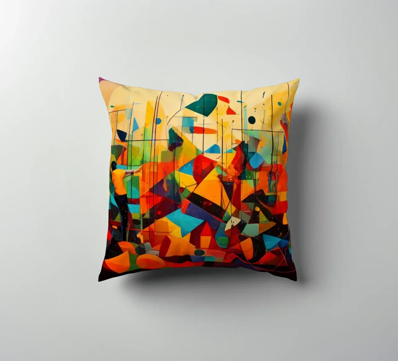 Abstract Geometric 003 cuscino da Art Unleashed