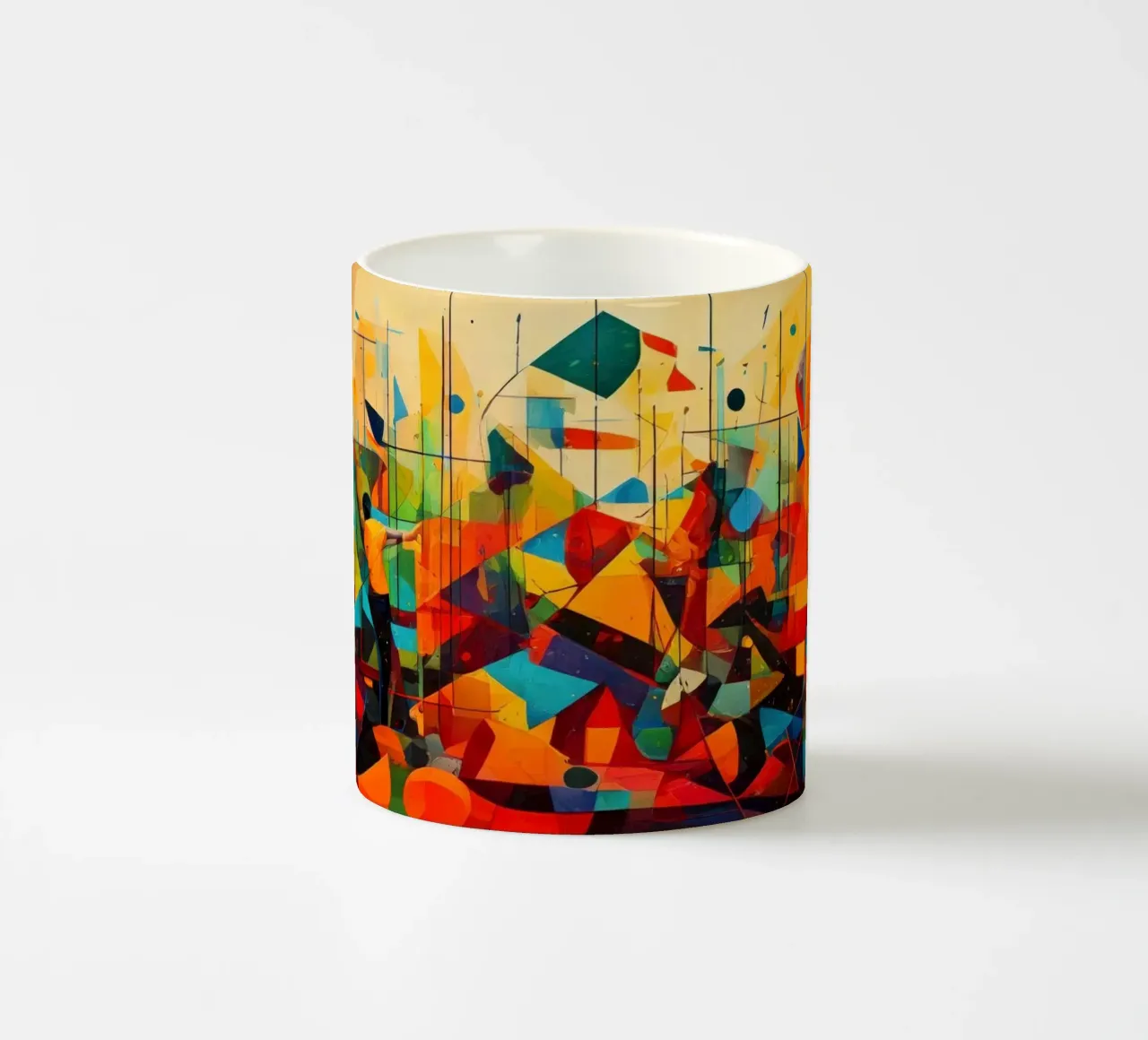 Abstract Geometric 003 tazza in ceramica da Art Unleashed