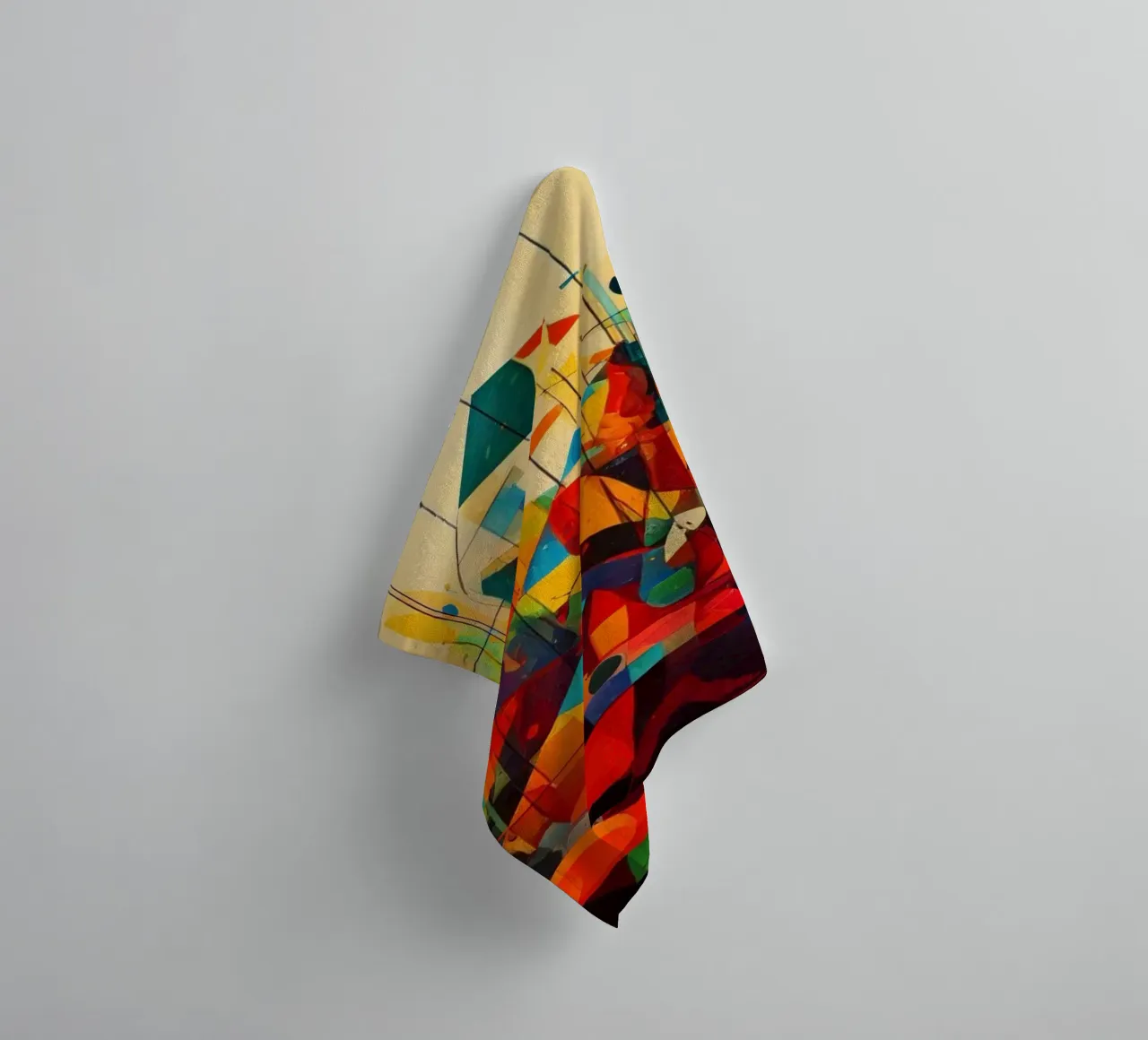 Abstract Geometric 003 asciugamano da bagno da Art Unleashed