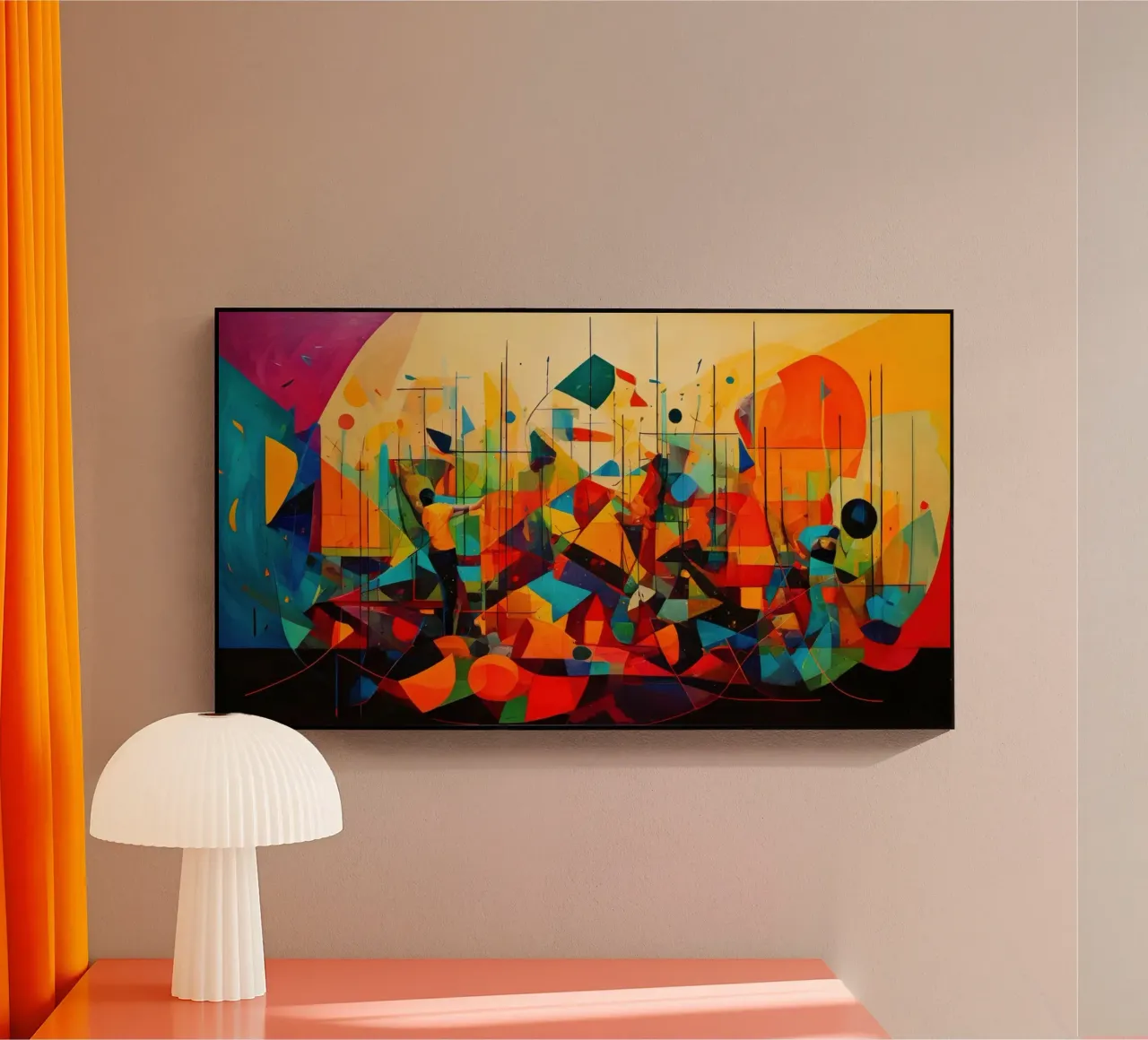 Abstract Geometric 003 plexiglass da Art Unleashed