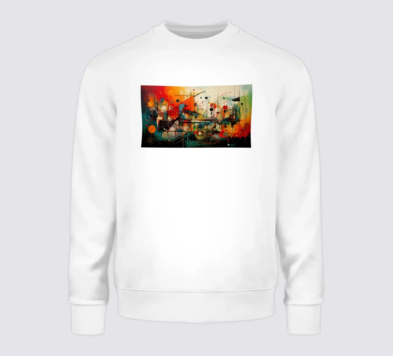 Abstract Geometric 004 sudadera de Art Unleashed