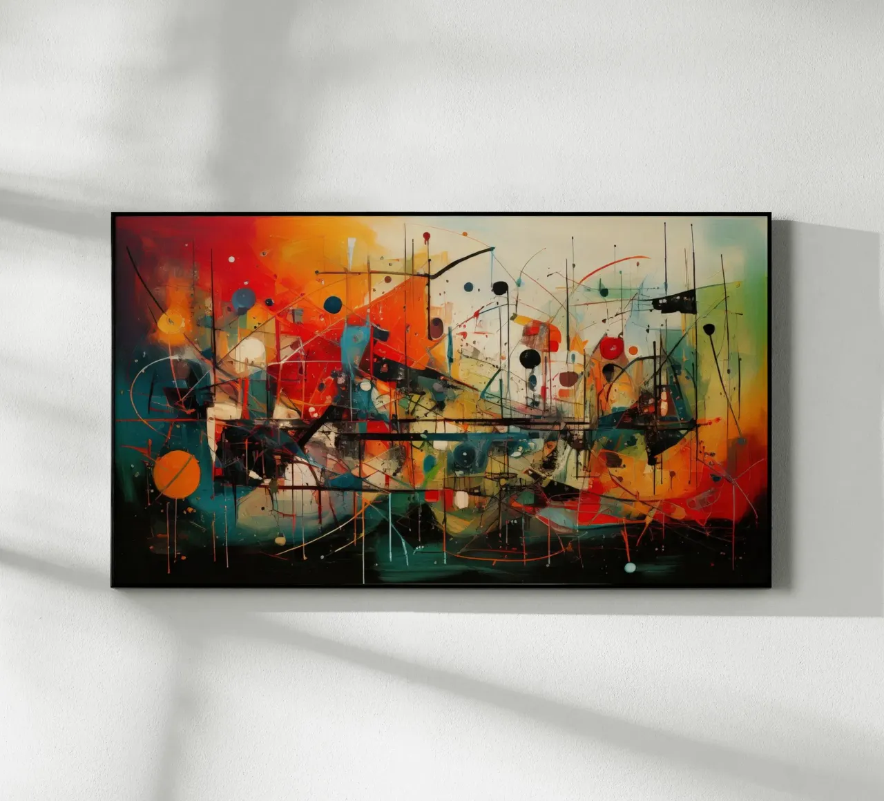 Abstract Geometric 004 Acryl-Glas von Art Unleashed