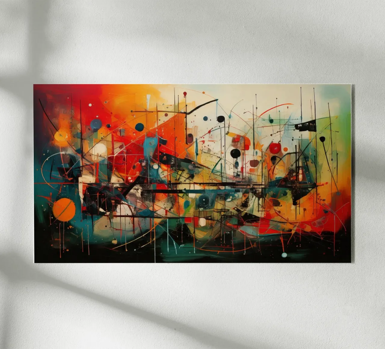 Abstract Geometric 004 plexiglass da Art Unleashed