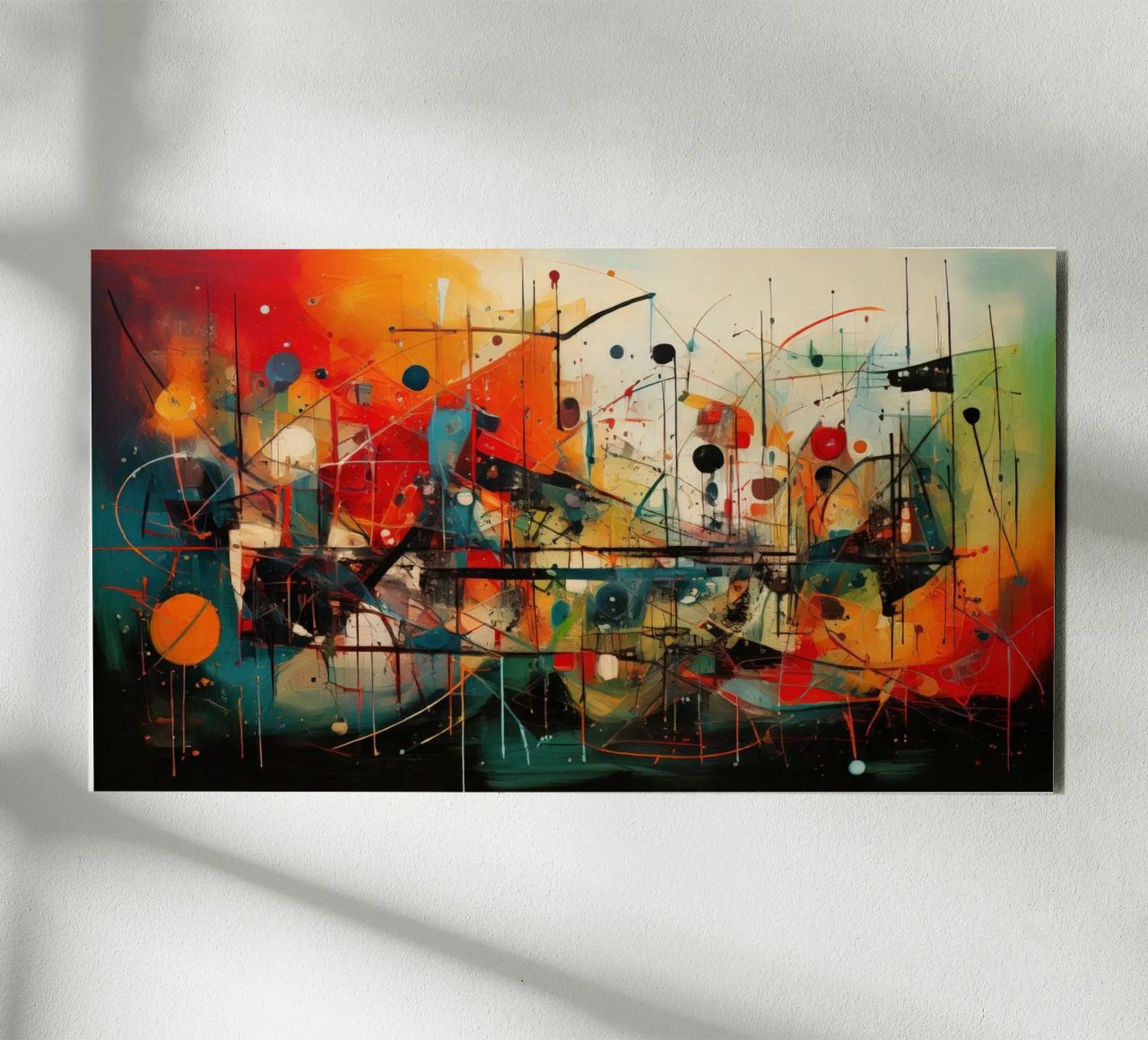 Abstract Geometric 004 pannello forex da Art Unleashed