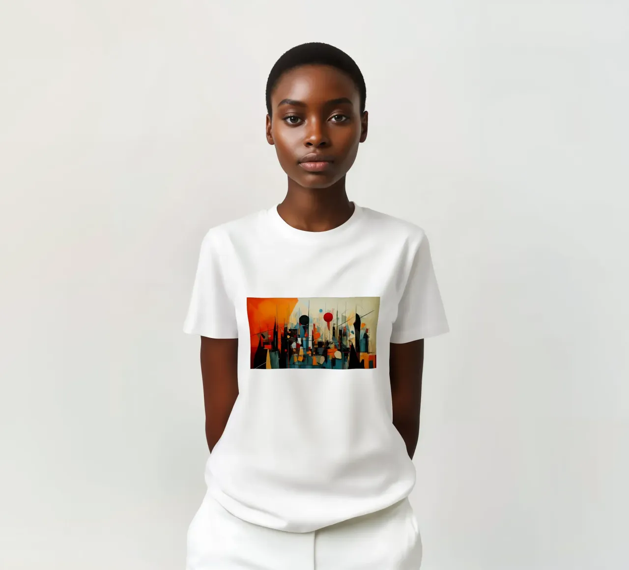 Abstract Geometric 005 t-shirt by Art Unleashed