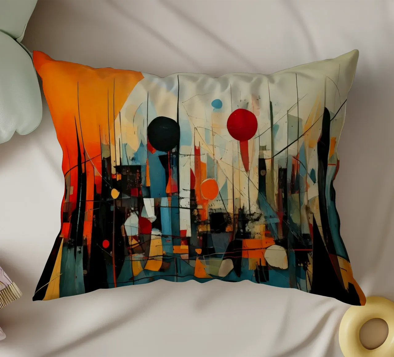 Abstract Geometric 005 cuscino da Art Unleashed