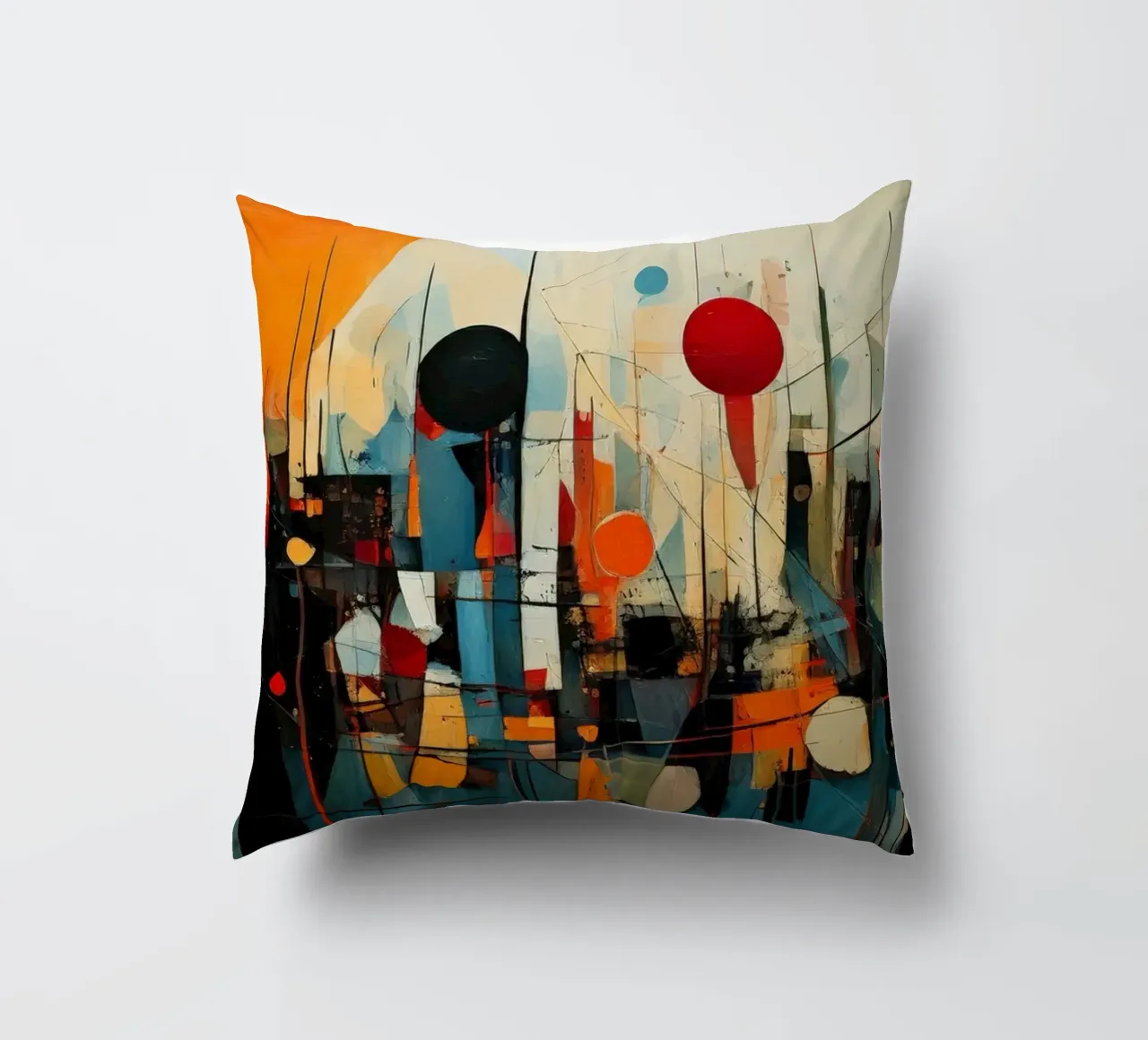 Abstract Geometric 005 cuscino da Art Unleashed