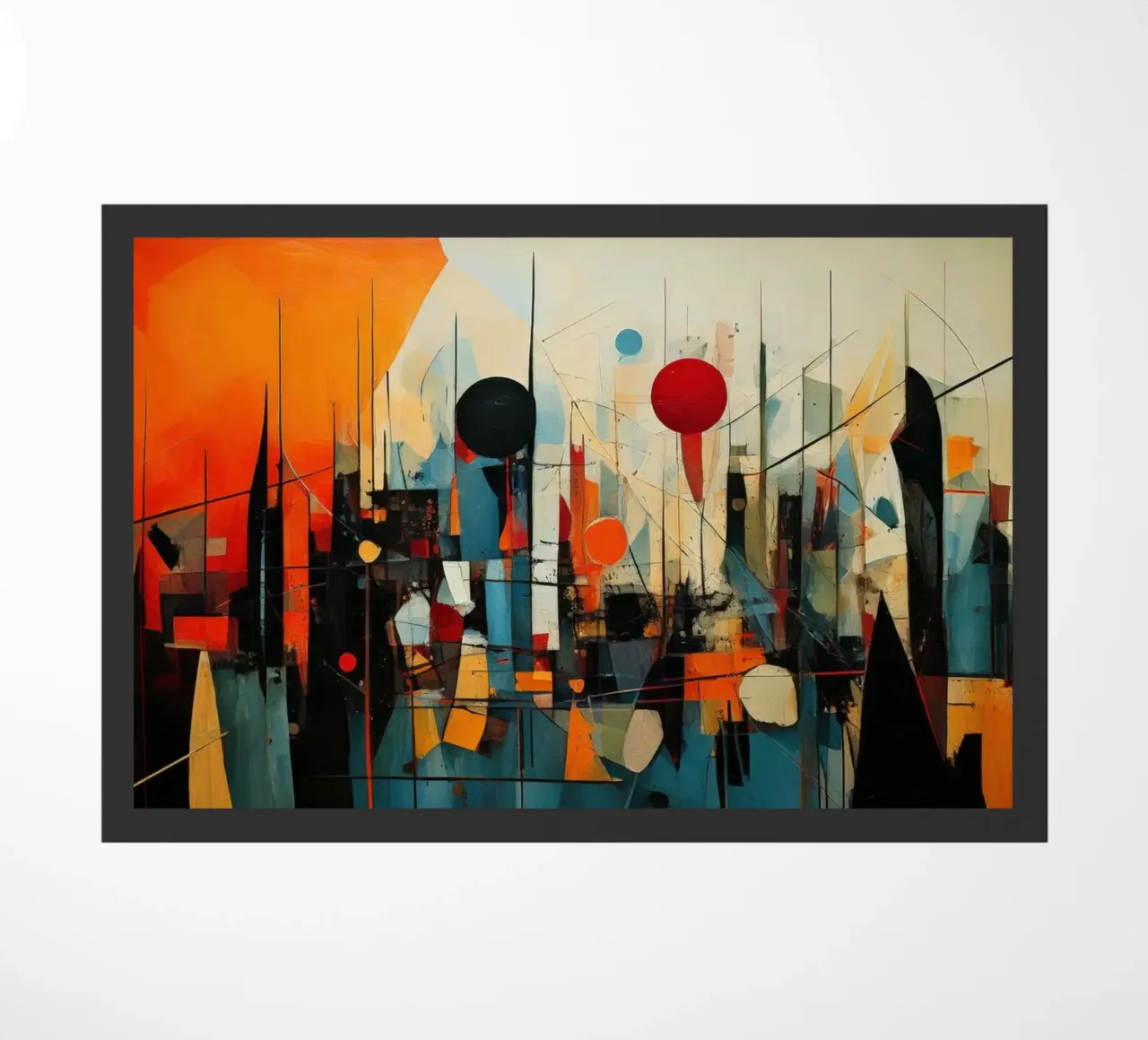 Abstract Geometric 005 zerbino da Art Unleashed