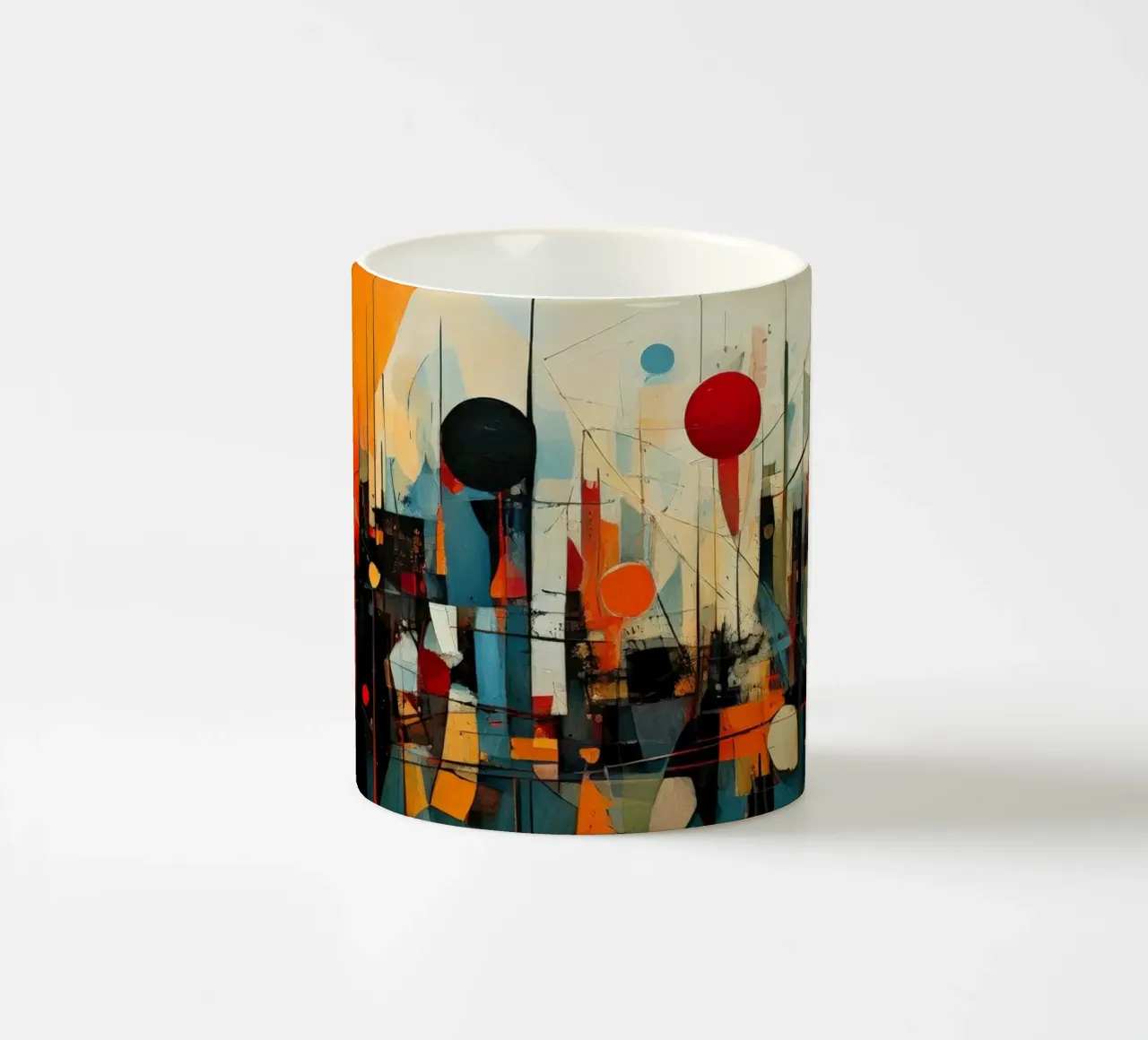 Abstract Geometric 005 tazza in ceramica da Art Unleashed