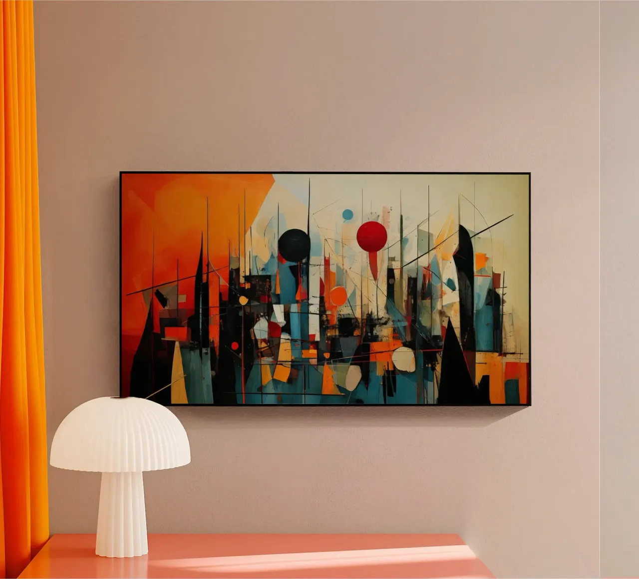 Abstract Geometric 005 plexiglass da Art Unleashed