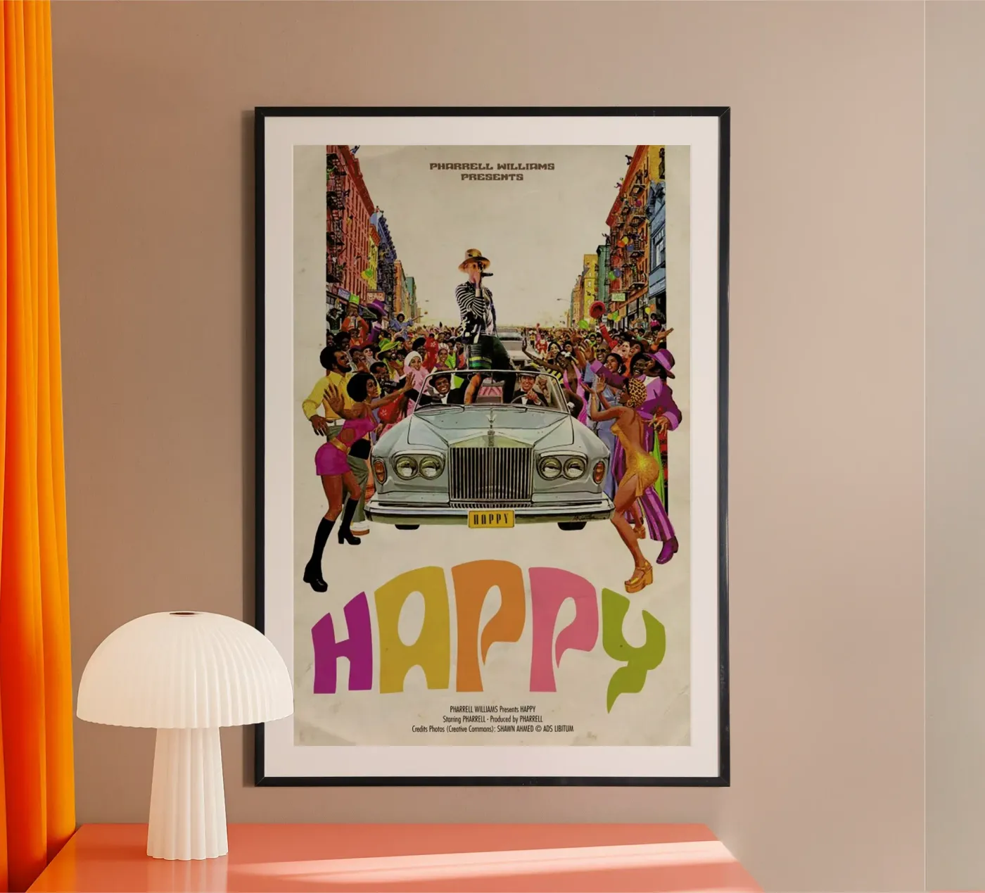 Happy #2 poster van Ads Libitum