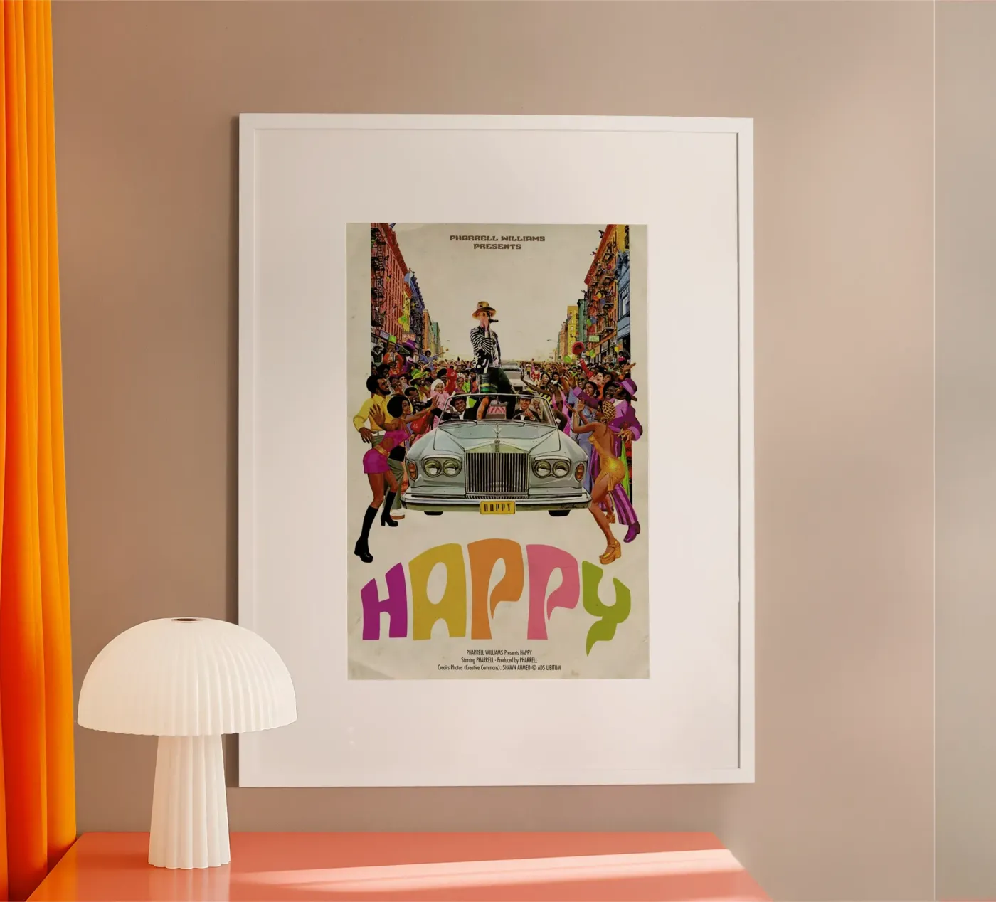 Happy #2 poster by Ads Libitum