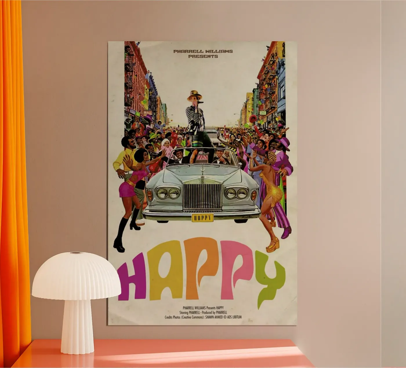 Happy #2 poster by Ads Libitum