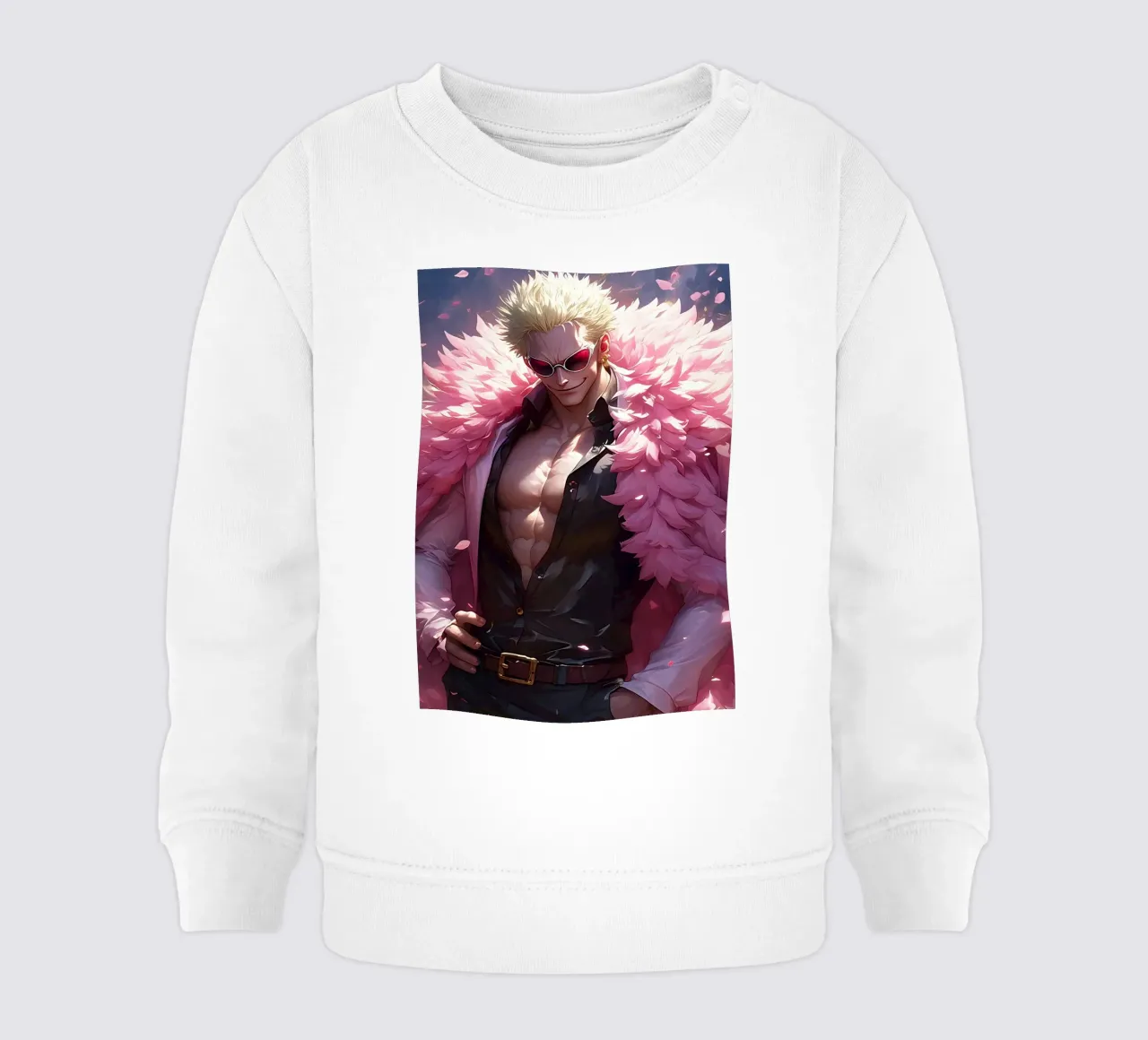 Donquixote Doflamingo One piece felpa neonato da CreativeStudio
