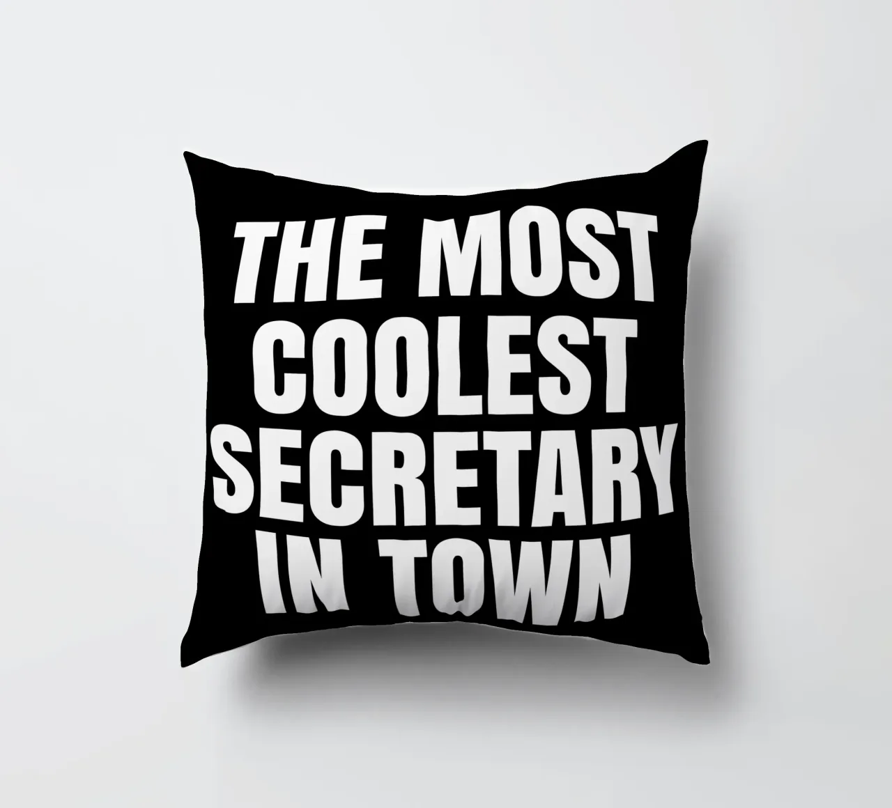The most coolest secretary in town cuscino da happieeagle