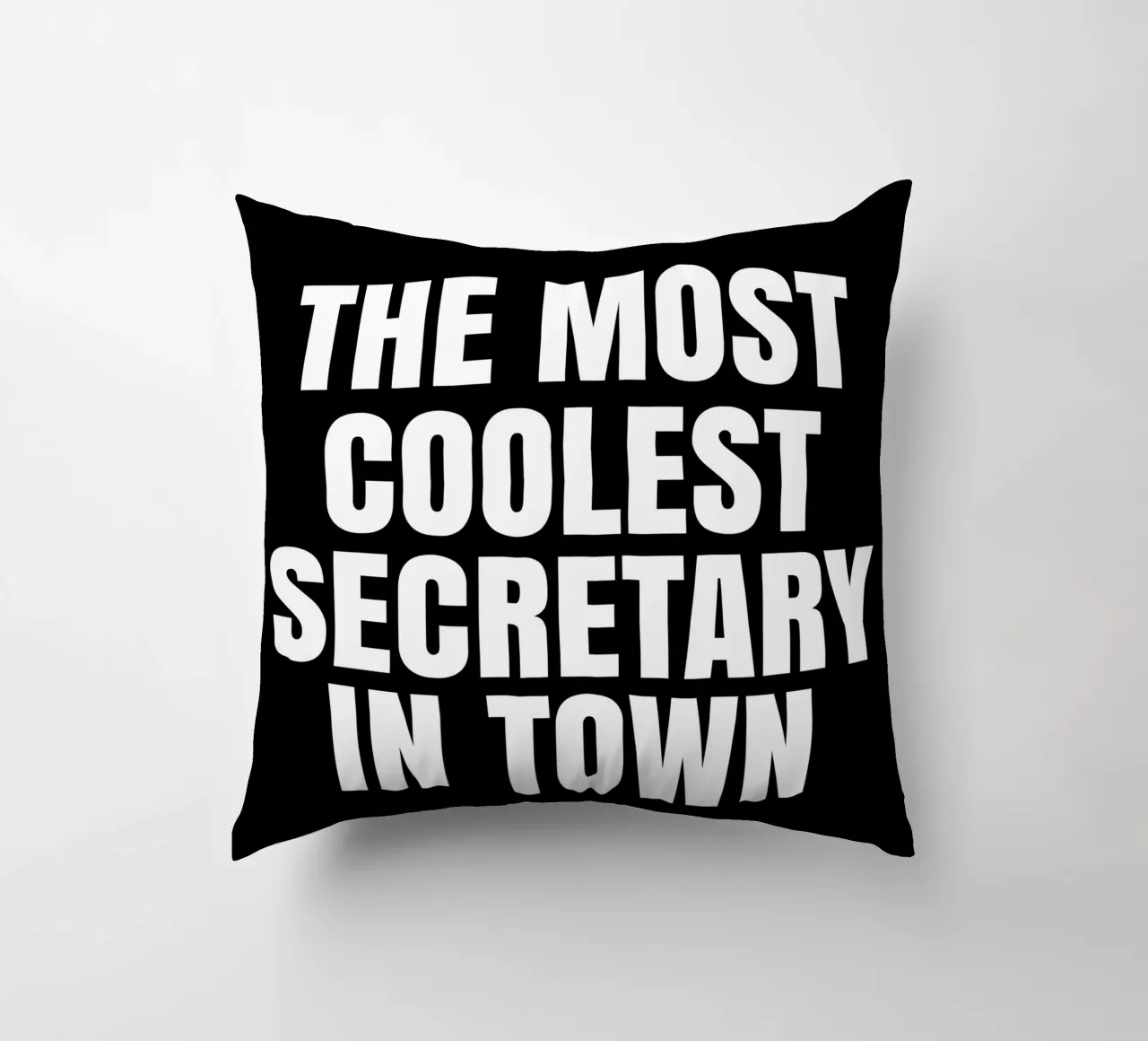 The most coolest secretary in town cuscino da happieeagle