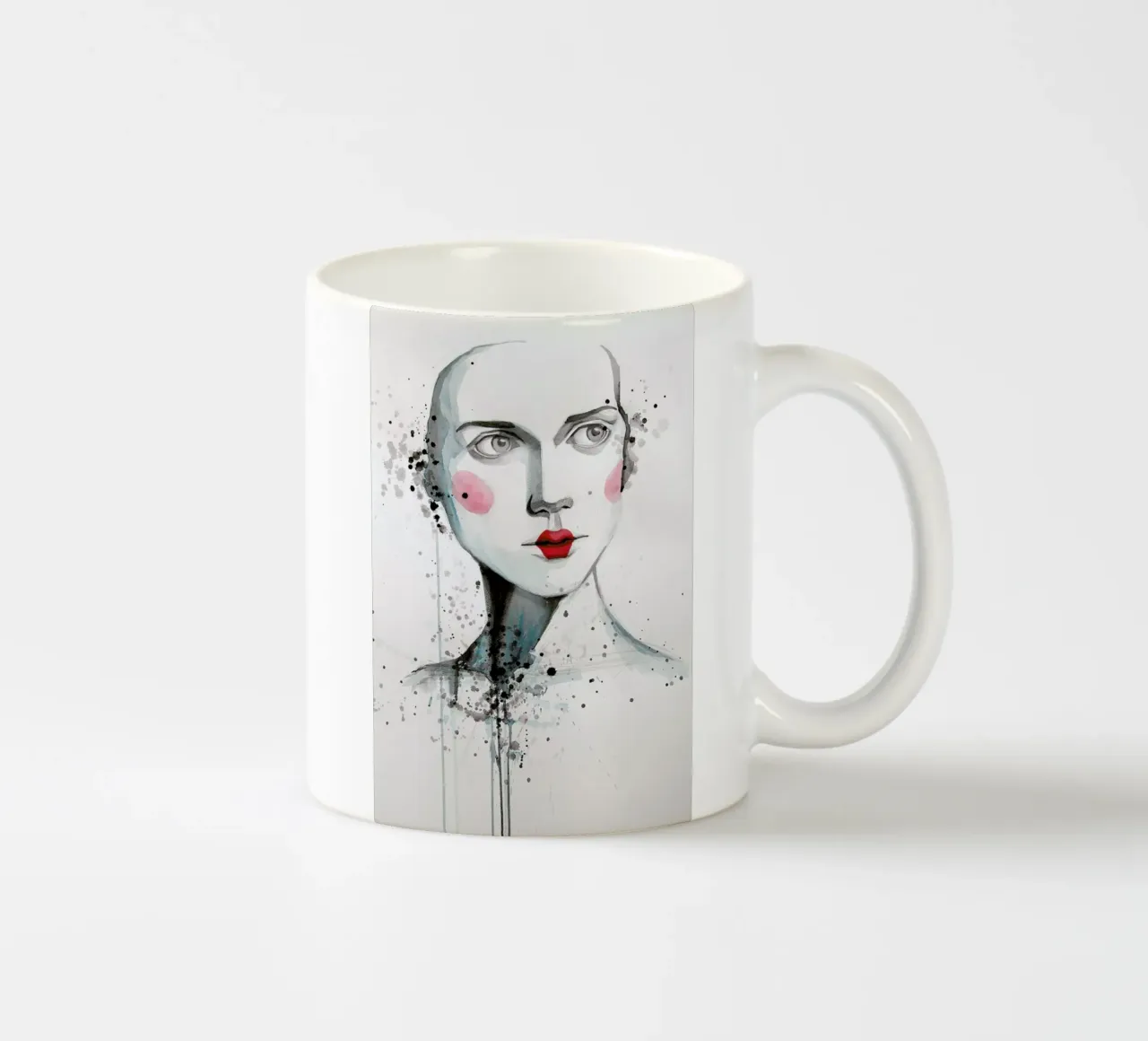 Performer Keramik Tasse von Rebekka