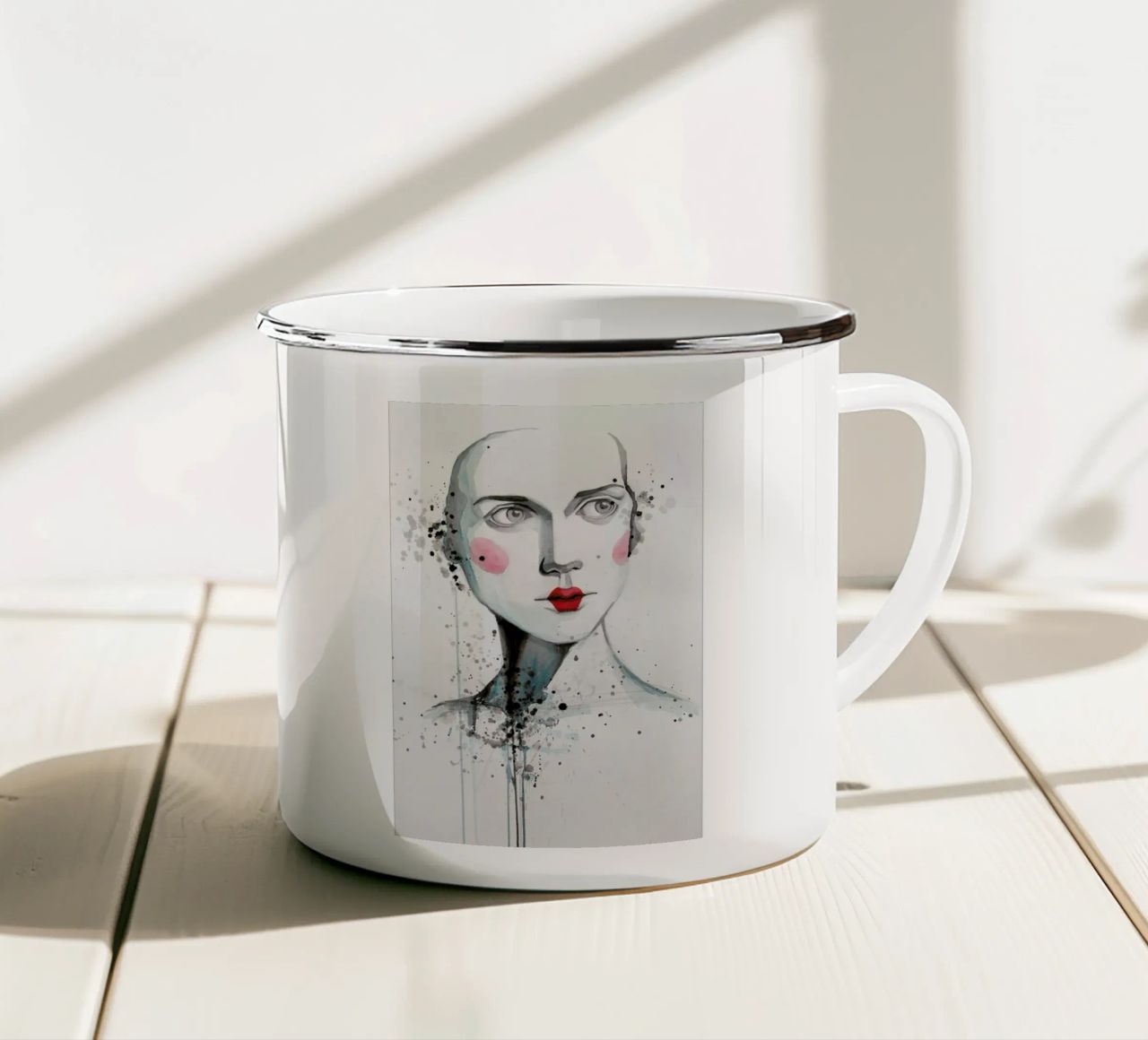 Performer tazza in smalto da Rebekka