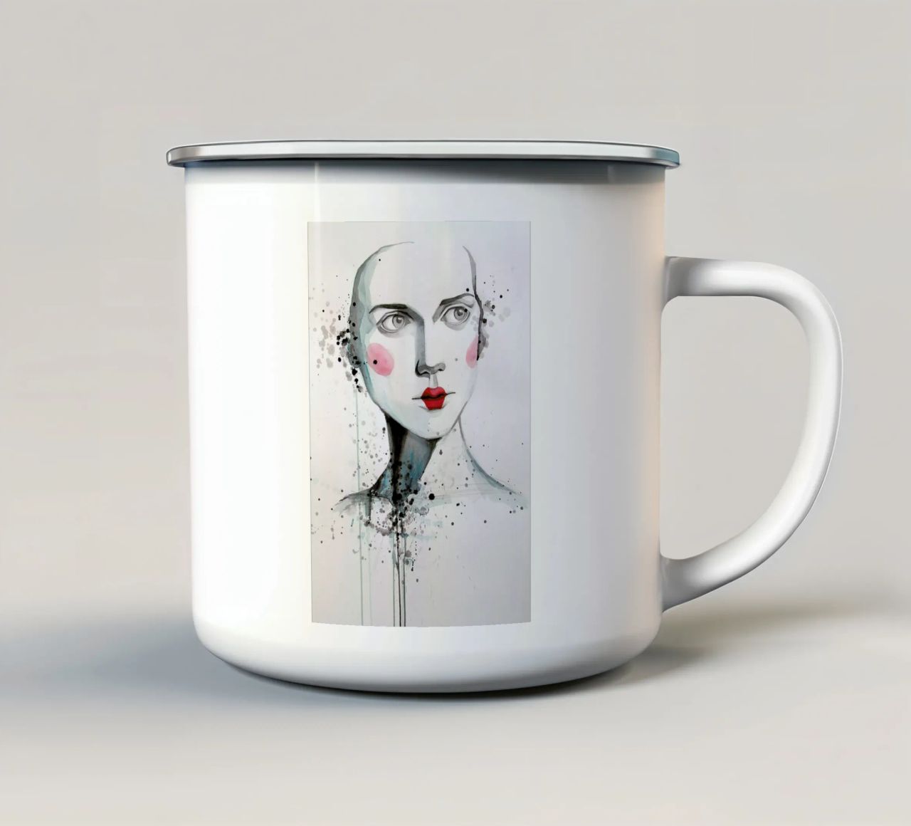 Performer tazza in smalto da Rebekka