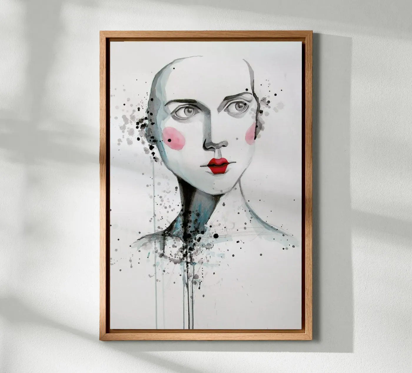 Performer canvas by Rebekka