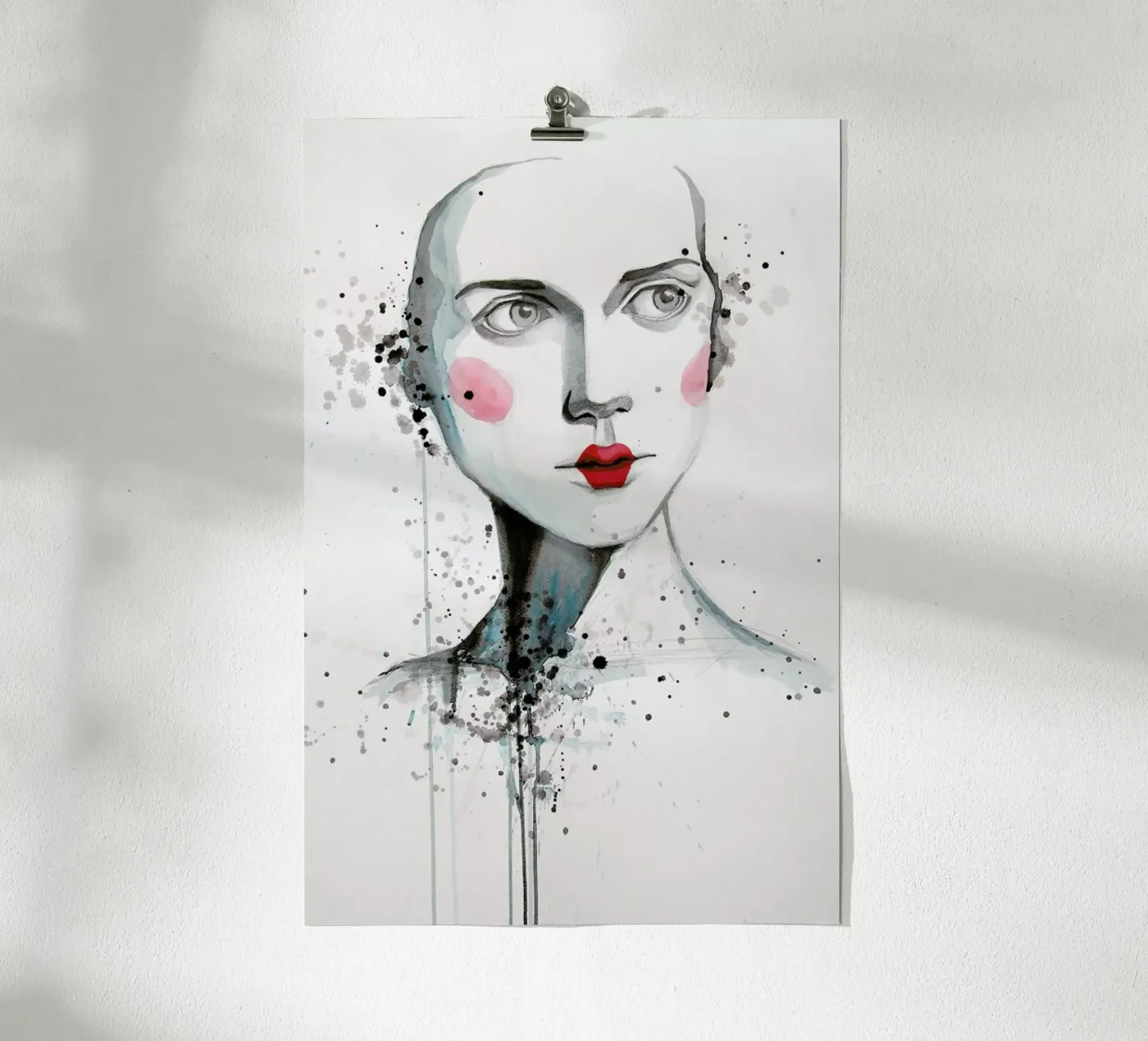 Performer poster by Rebekka