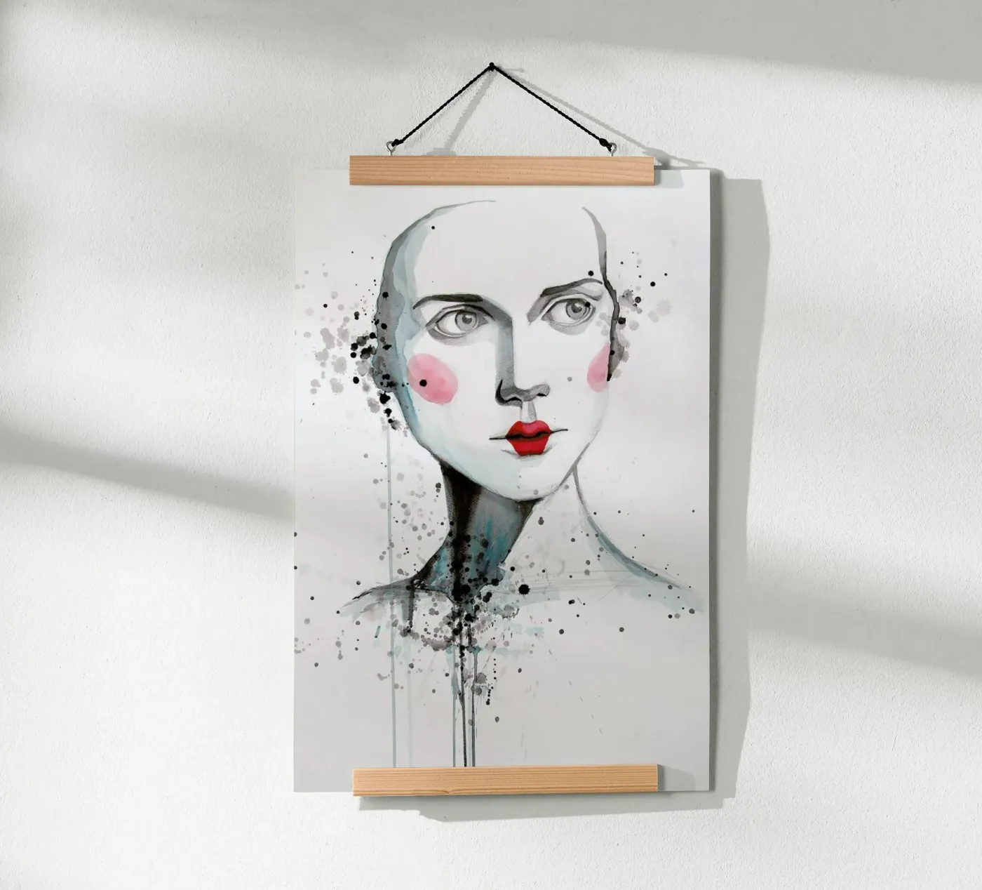 Performer Poster von Rebekka