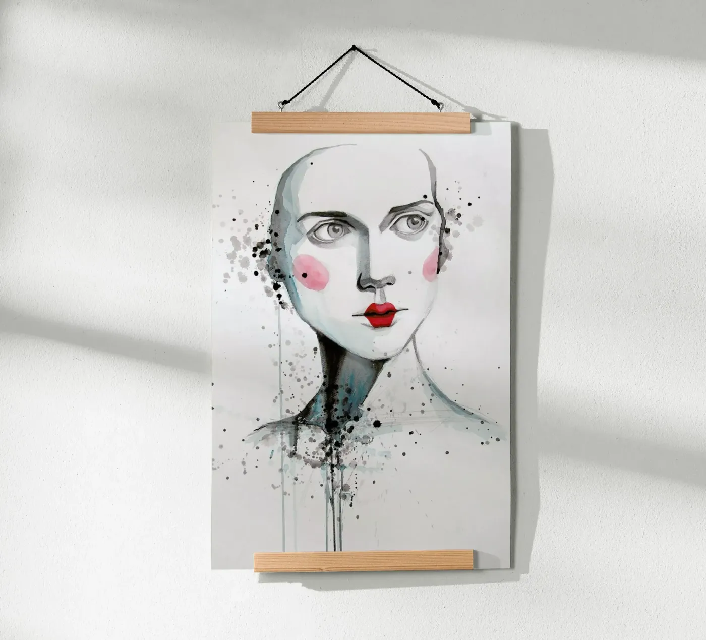 Performer poster by Rebekka