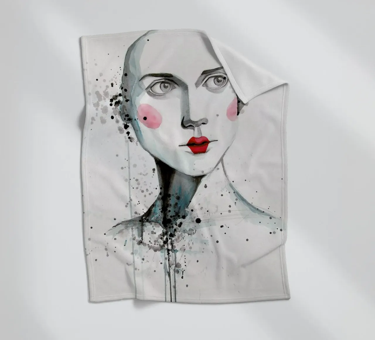 Performer fleece blanket by Rebekka