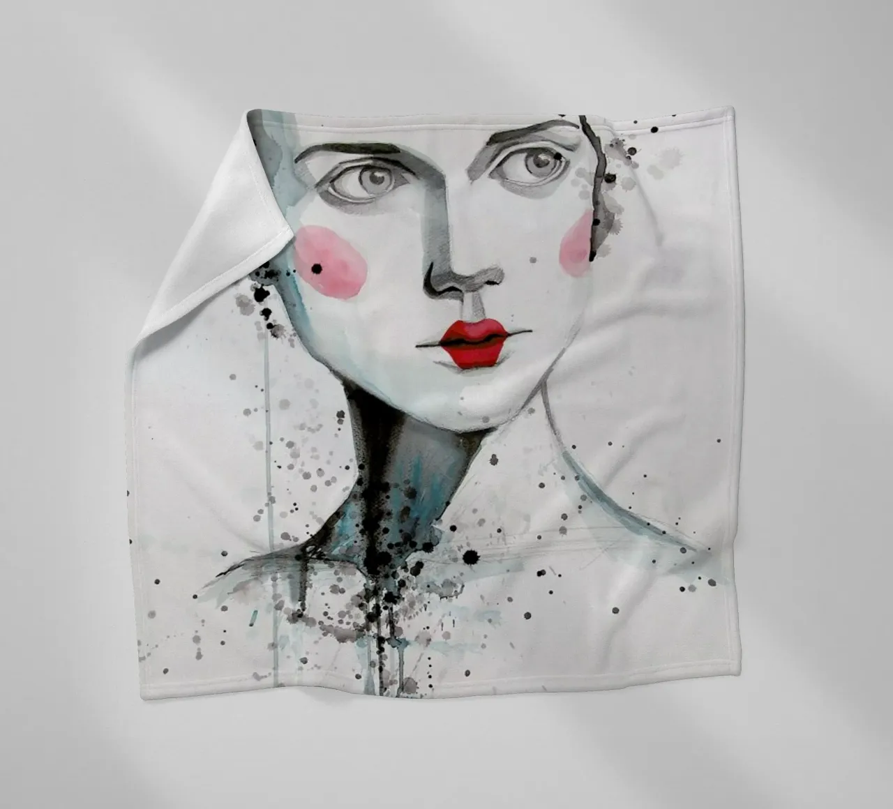 Performer fleece blanket by Rebekka