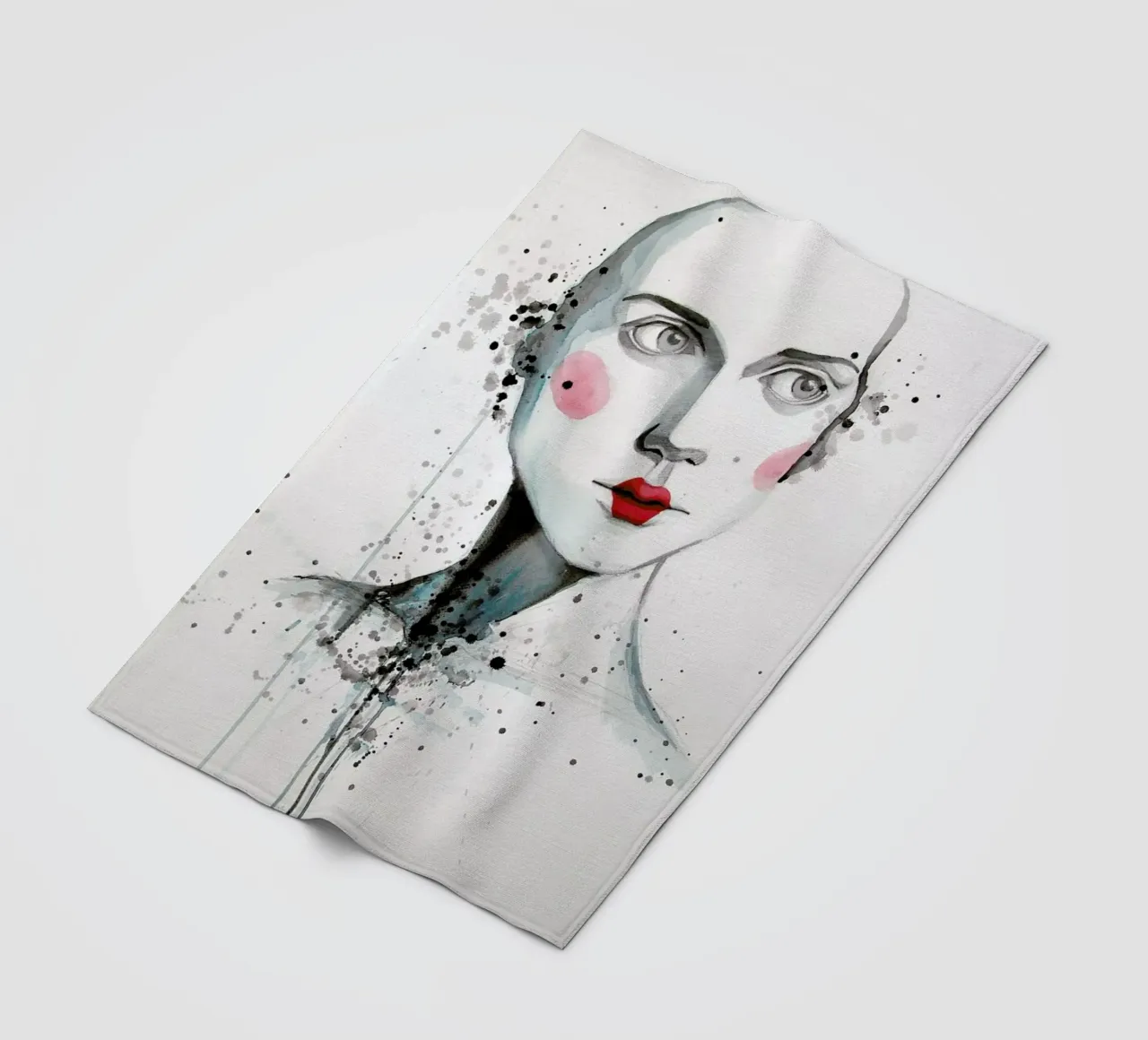 Performer fleece blanket by Rebekka