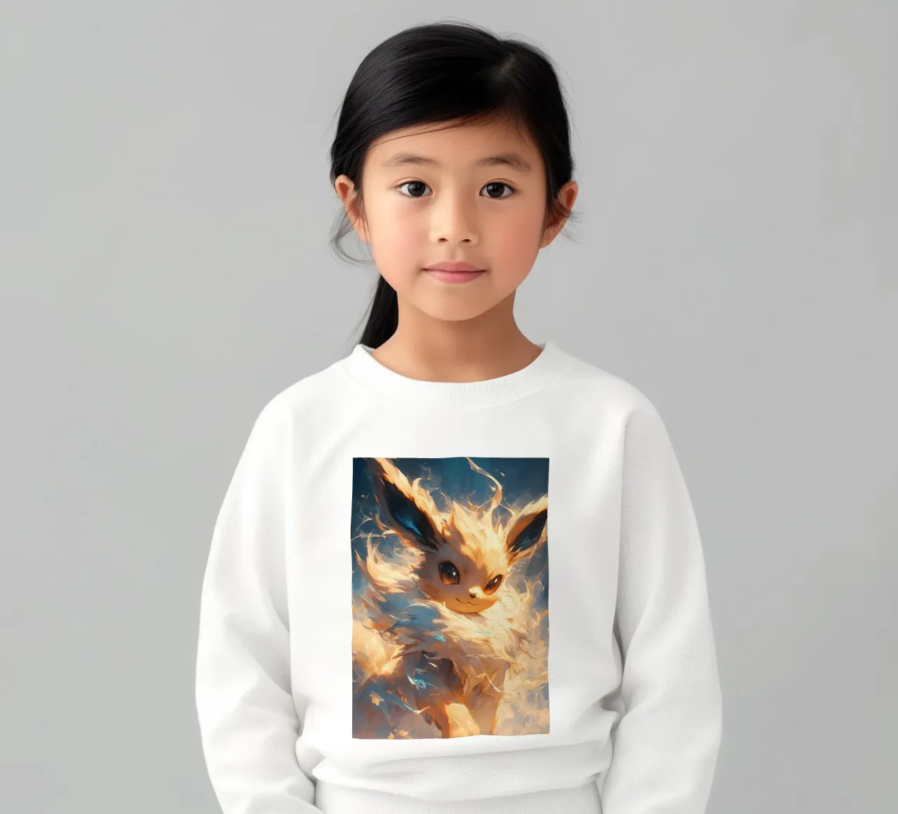 eevee pokemon felpa bambino da CreativeStudio
