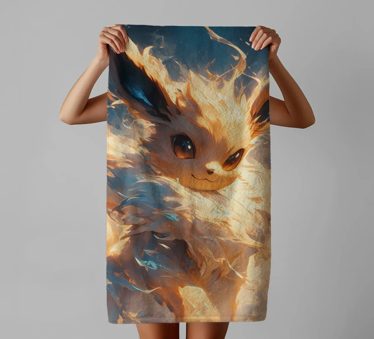 eevee pokemon asciugamano da bagno da CreativeStudio