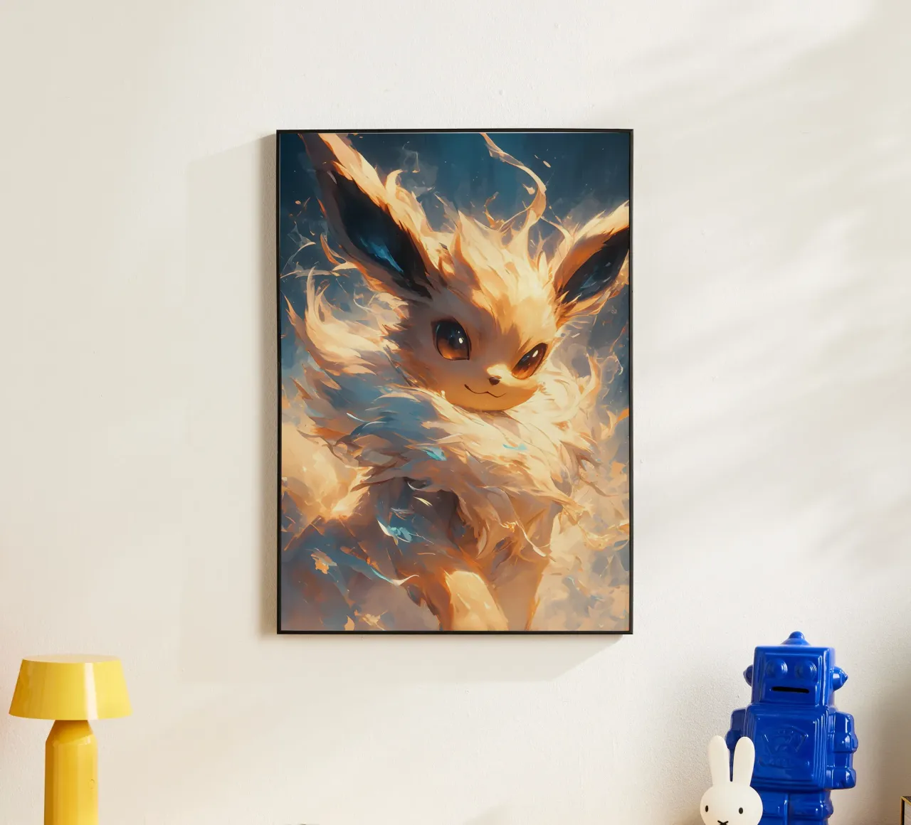 eevee pokemon alluminio dibond da CreativeStudio