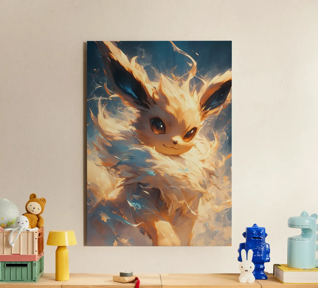eevee pokemon alluminio dibond da CreativeStudio