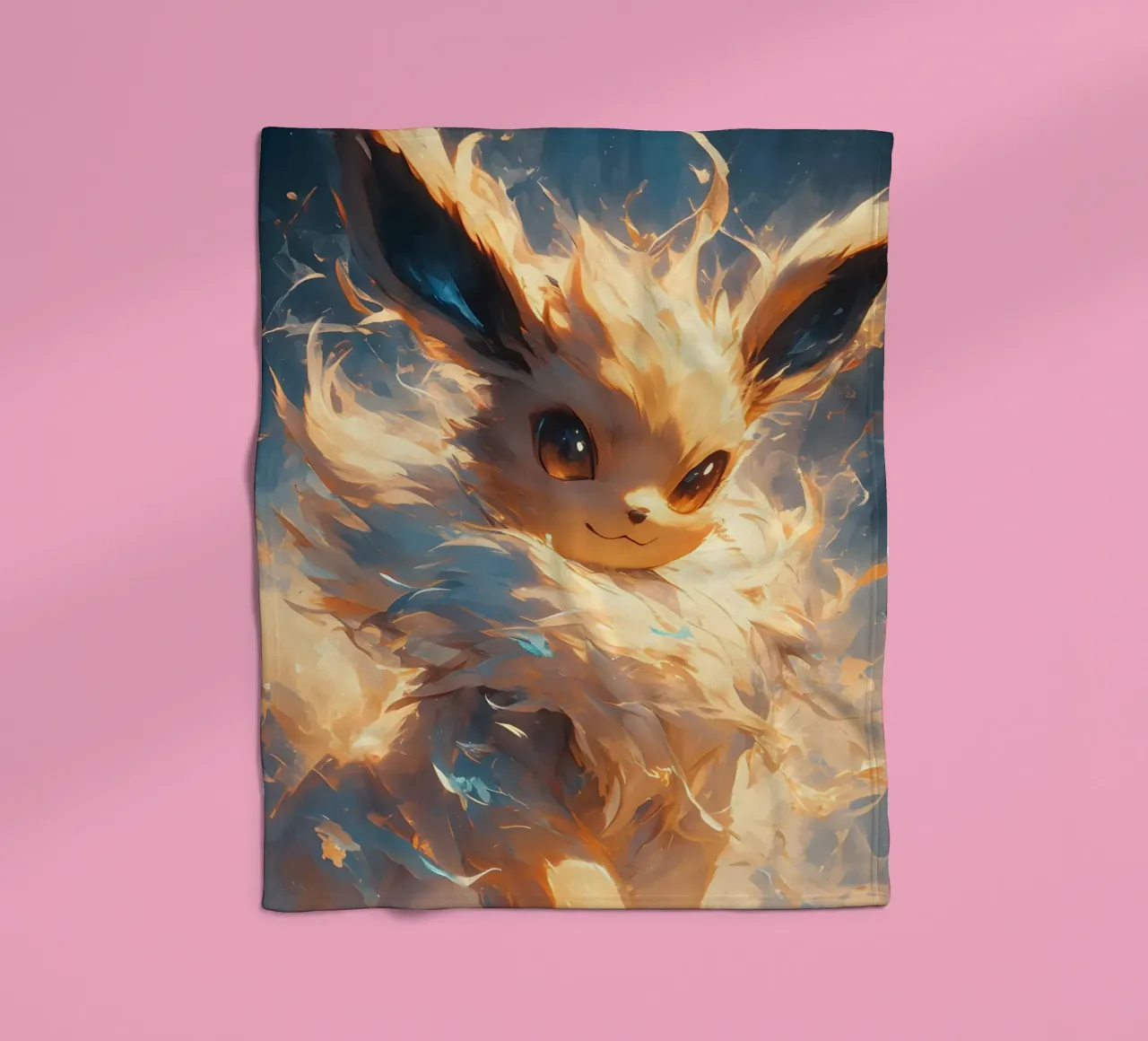 eevee pokemon coperta in pile da CreativeStudio