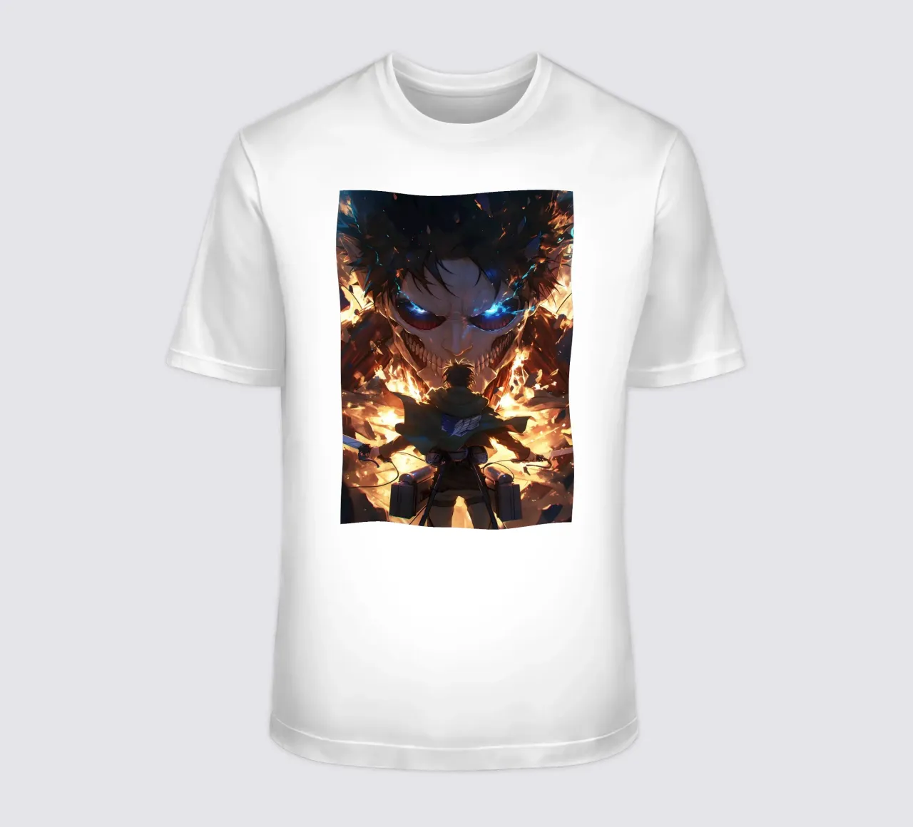 eren attack on titan t-shirt da CreativeStudio