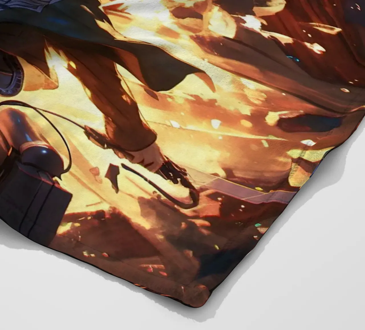 eren attack on titan coperta in pile da CreativeStudio